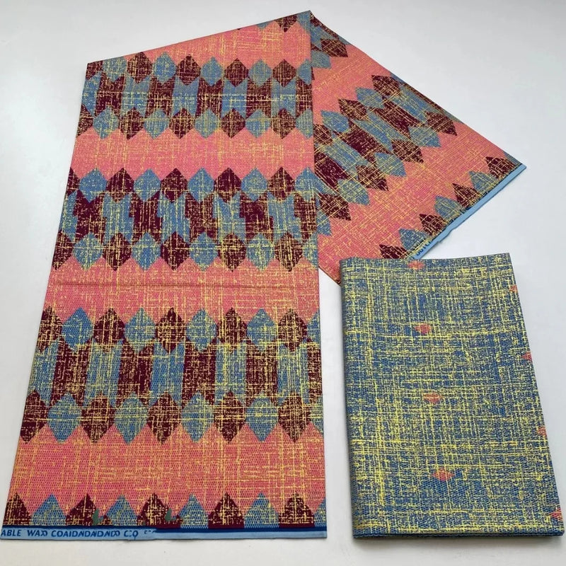 100% Cotton Nigeria Wax Fabric