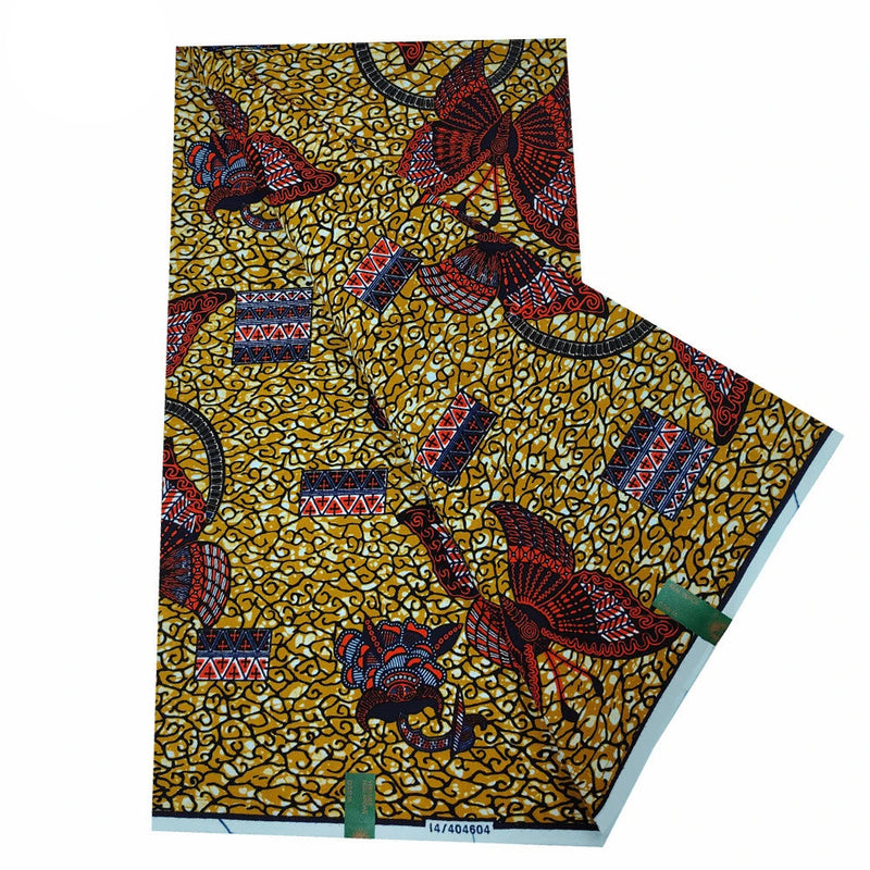 Ankara Block Prints Batik Fabric