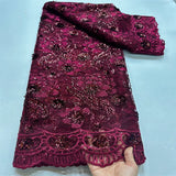 New Fashion African Brocade Lace Fabric