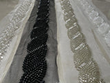 90cm Sequin Pearl Beaded Lace