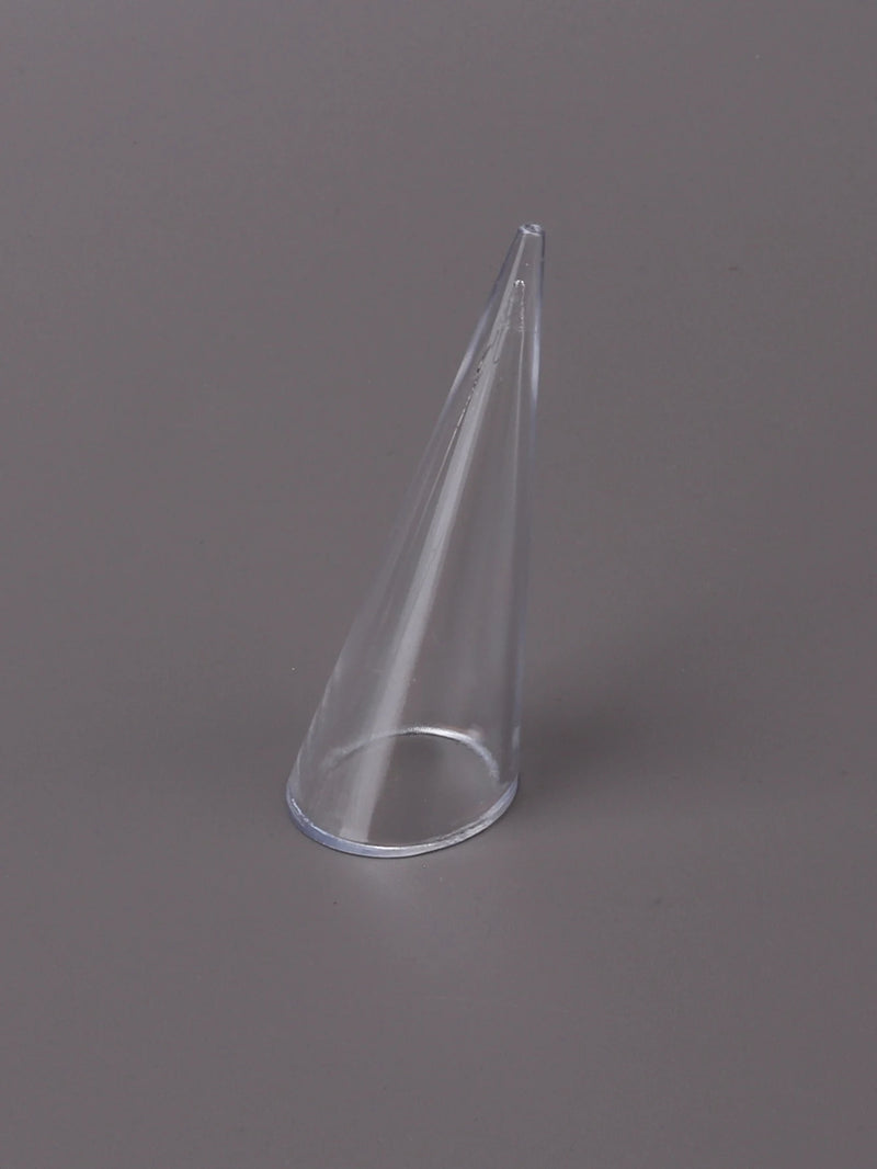 New Wholesale Clear Acrylic Riangle Conical Ring