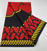 African 100% Cotton Wax Fabric