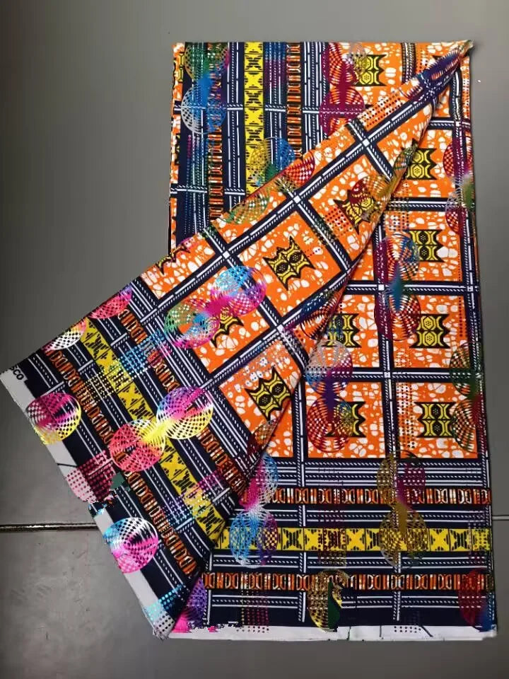 New Guaranteed Veritable 100% Original Real Wax Ankara Fabric