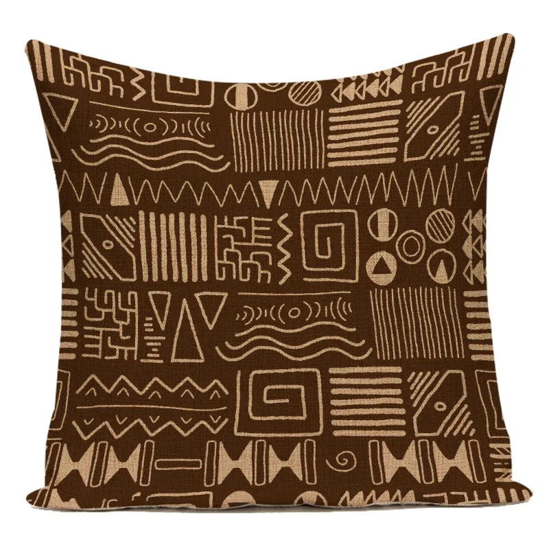 New Abstract Geometry Cushion Cover