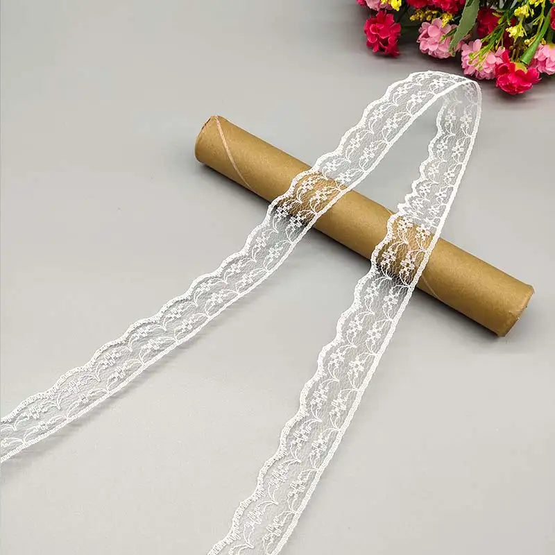 New White Ribbon Lace