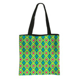 Afro Tribal Ethic Print Shopping Bag