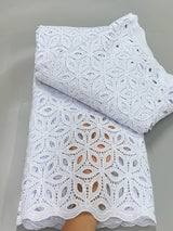 Newest African Water Soluble Lace Fabric