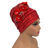 New African Women's Turban Cap