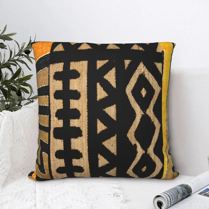 African Mud Cloth Pillowcase Printing Fabric Cushion Cover