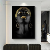 Woman Oil Painting on Canvas Cuadros Posters