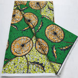 African Wax Block Batik Dutch fabric