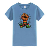 Juneteenth Patches Black Month History Print On T-Shirt