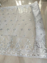 High Quality Sequins Tulle African Lace Fabric