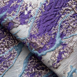 High Quality Jacquard Gilded Lace Fabric