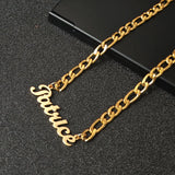 New Customized Name Necklace Bracelet Set