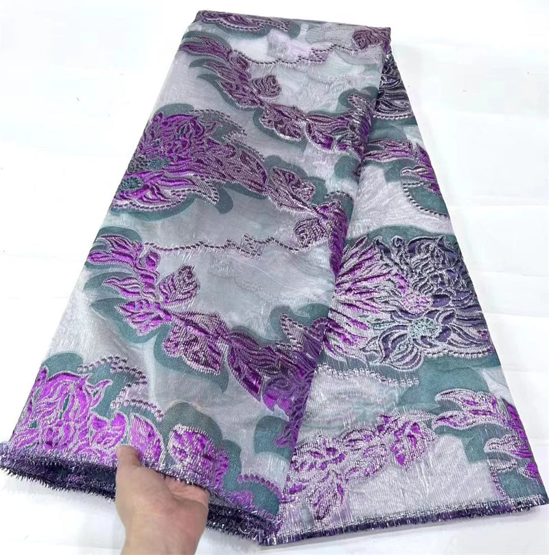 New African Jacquard Brocade Luxury Fabric