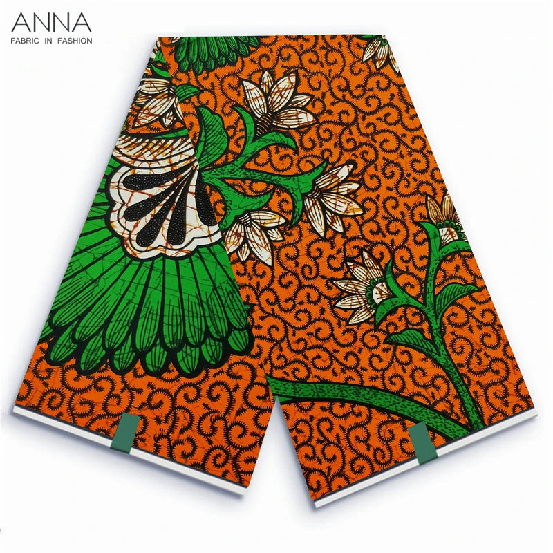 Ankara Block Prints Batik Fabric