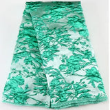 Nigerian Gliding Tulle Lace Fabric