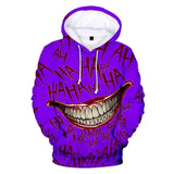 Haha joker 3D Print Sweatshirt Hoodies