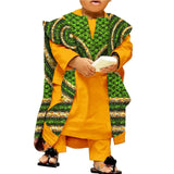 Kids Abaya Bazin Riche Shirt and Pants