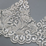 New luxury beaded embroidery lace