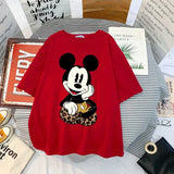 Mickey Anime Blouses Y2k Graphic T Shirts