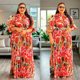 New Plus Size African Print Dresses