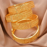 New Ethiopian Gold Color Bangles