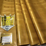 5 Meters Perfumed African Bazin Brocade Fabrics