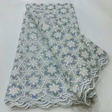 High Quality Nigerian Guipure Cord Lace Fabric