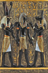 Black Golden Ancient Egyptian Art Prints 3D Posters