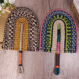 New Woven Straw Fan