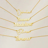 New Customized Name Letter Necklace