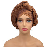 African Autogele Women's Turban Cap