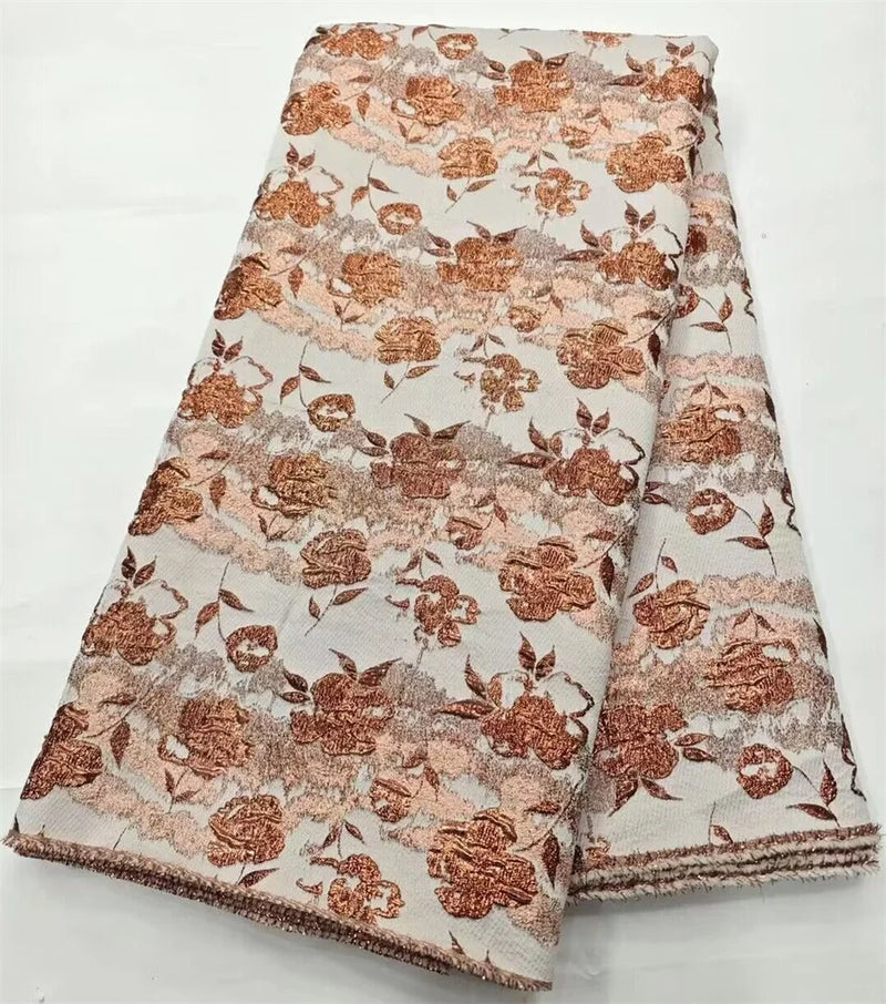 New African Jacquard Brocade Luxury Fabric