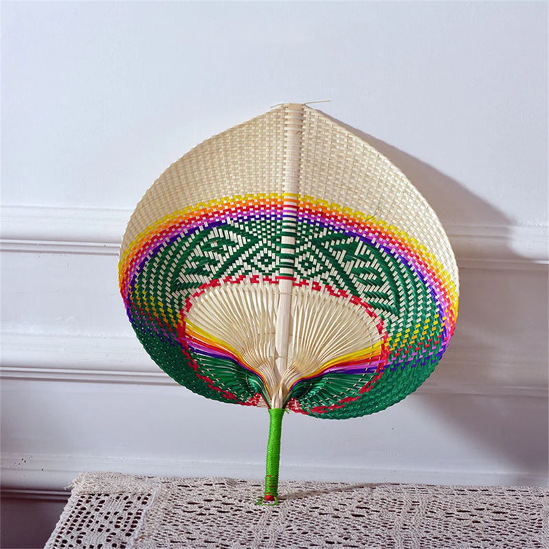 New Handmade Bamboo Woven Fan