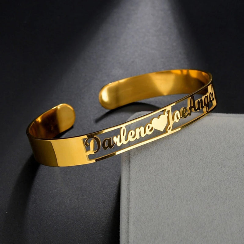 New Customized Couple Name Bracelet