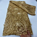 New Fashion African Brocade Lace Fabric