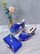 Top Brand Designer Shoe and Bag Matching Set