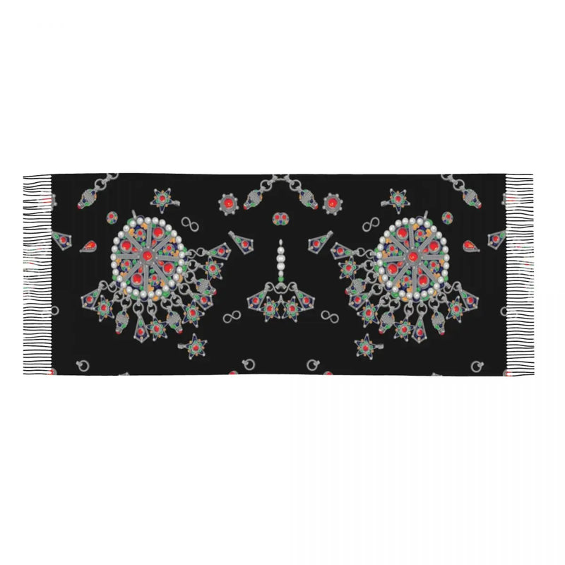 New Kabyle Jewelry Scarf