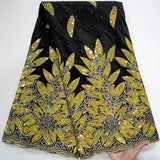 High Quality African Velvet Lace Fabric