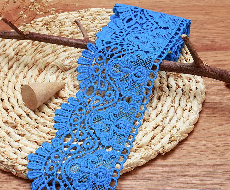 3 Meters Floral Embroidered Lace