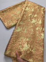 High Quality African Gilded Lace Fabric