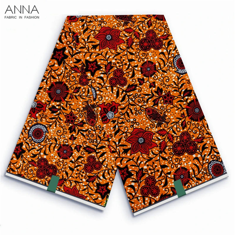 Ankara Block Prints Batik Fabric