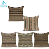 Polyester Boho Style Simple Geometric Decorative Pillows Cushion Cover for Living Room Decoration Pillowcase