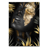 African Woman Portrait Wall Art Posters