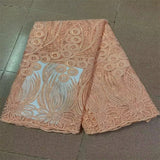 New Green Latest Africa Lace Fabric