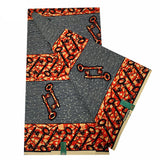 Ankara Block Prints Batik Fabric