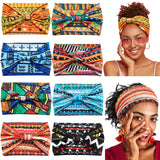 Women Wide Cotton Turban Headwrap