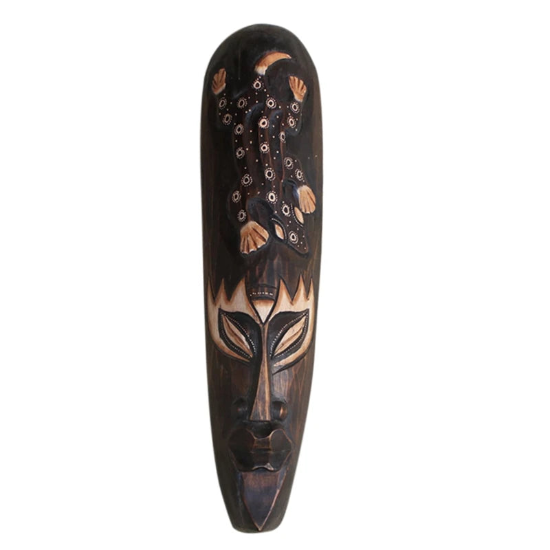 New Solid Wood Mask Wall Decoration